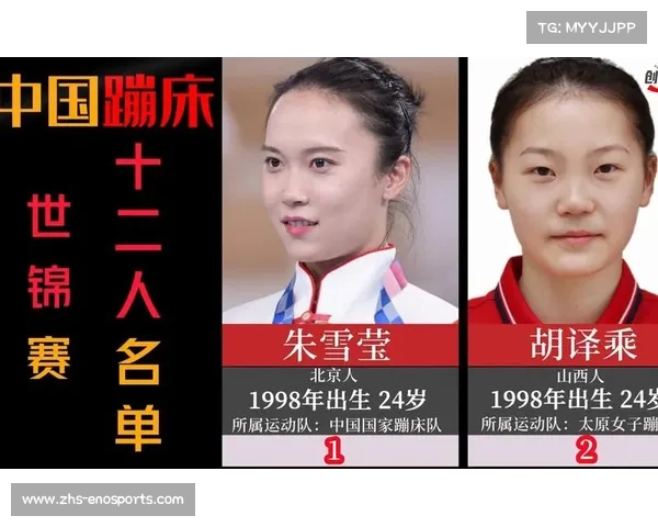 中国蹦床世锦赛名单公布 朱雪莹领衔争夺满额席位